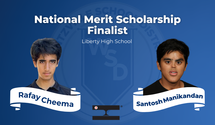 Two WSD Students Named National Merit Scholarship Finalists